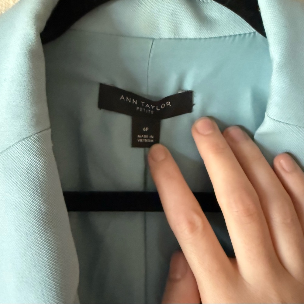 Ann Taylor Light Blue Blazer - Picture 2 of 3